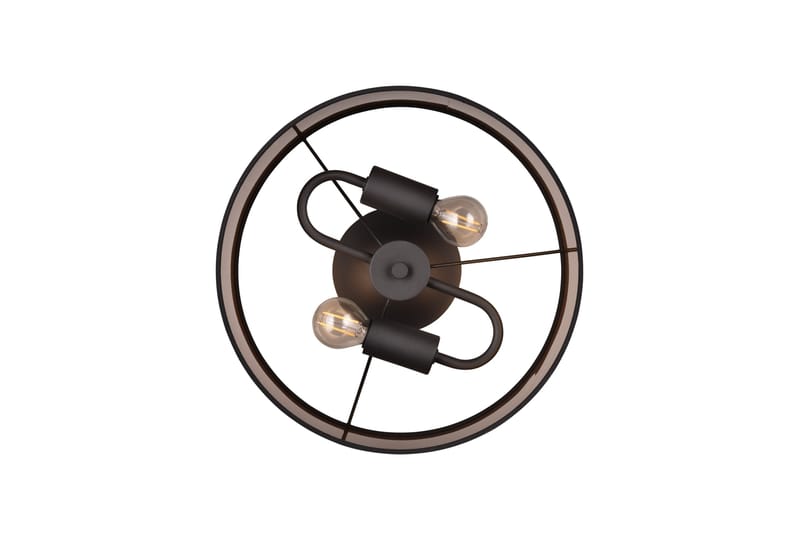 Trio Lighting Davos Loftlampe 30 cm 2xE14 Matsort/Greige - Belysning - Lamper & indendørsbelysning - Loftlampe - Plafond