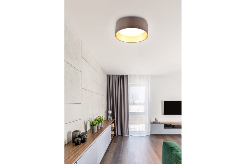 Trio Lighting Locarno LED Loftlampe 28 cm Greige - Belysning - Lamper & indendørsbelysning - Loftlampe - Plafond