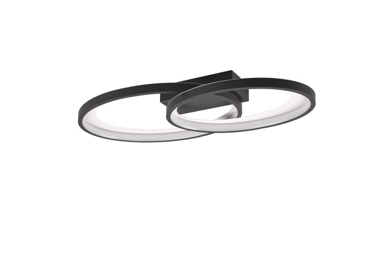 Trio Lighting Malaga LED Loftlampe Matsort - Belysning - Lamper & indendørsbelysning - Loftlampe - Plafond