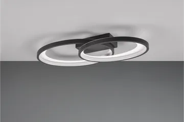 Trio Lighting Malaga LED Loftlampe Matsort - Belysning - Lamper & indendørsbelysning - Loftlampe - Plafond