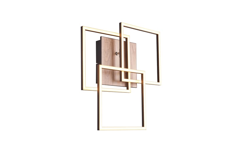 Trio Lighting Mobile LED Loftlampe Matsort/Træ - Belysning - Lamper & indendørsbelysning - Loftlampe - Plafond