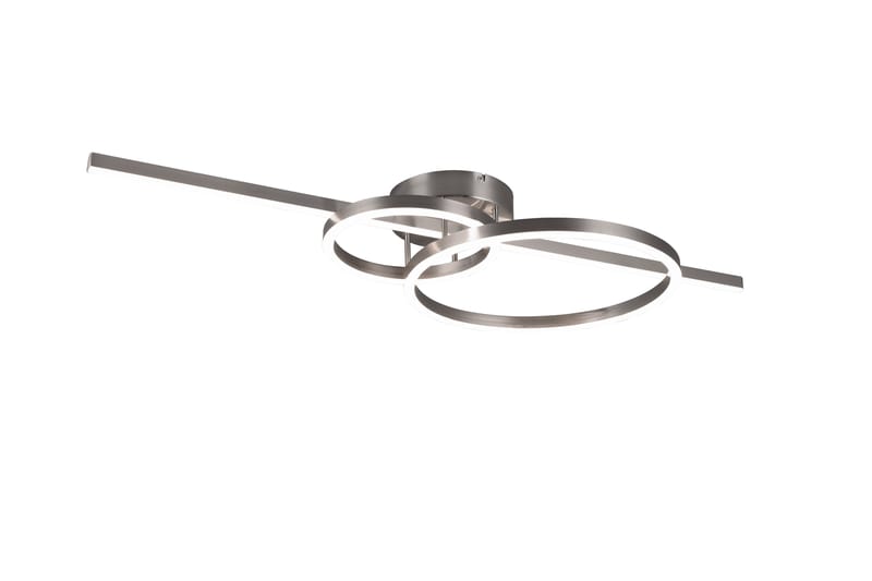 Trio Lighting Montilla LED Loftlampe Børstet Stål - Belysning - Lamper & indendørsbelysning - Loftlampe - Plafond