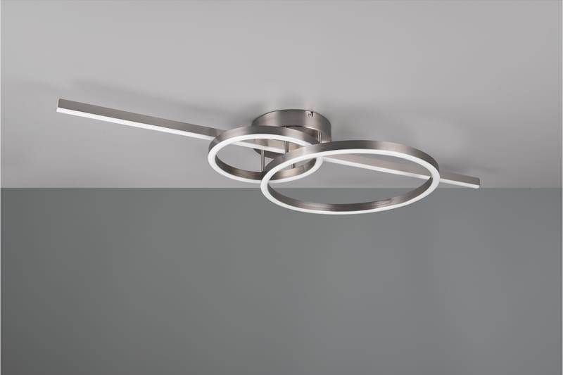 Trio Lighting Montilla LED Loftlampe Børstet Stål - Belysning - Lamper & indendørsbelysning - Loftlampe - Plafond