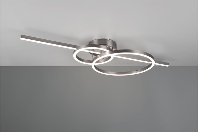 Trio Lighting Montilla LED Loftlampe Børstet Stål - Belysning - Lamper & indendørsbelysning - Loftlampe - Plafond