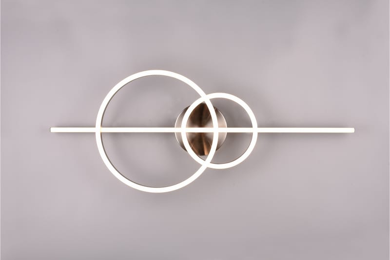 Trio Lighting Montilla LED Loftlampe Børstet Stål - Belysning - Lamper & indendørsbelysning - Loftlampe - Plafond