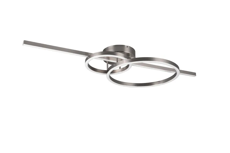 Trio Lighting Montilla LED Loftlampe Børstet Stål, undefined