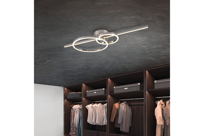 Trio Lighting Montilla LED Loftlampe Krom - Belysning - Lamper & indendørsbelysning - Loftlampe - Plafond