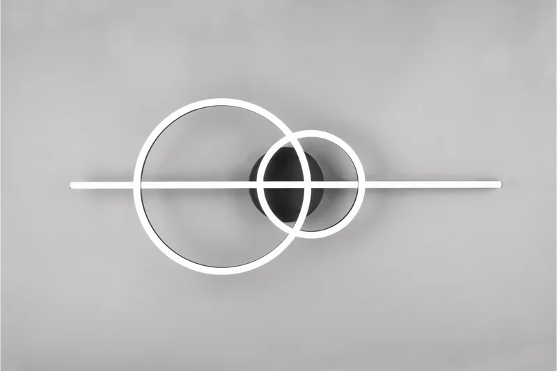 Trio Lighting Montilla LED Loftlampe Matsort - Belysning - Lamper & indendørsbelysning - Loftlampe - Plafond