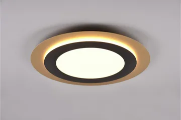 Trio Lighting Morgan LED Loftlampe 45 cm Matsort/Guld - Belysning - Lamper & indendørsbelysning - Loftlampe - Plafond