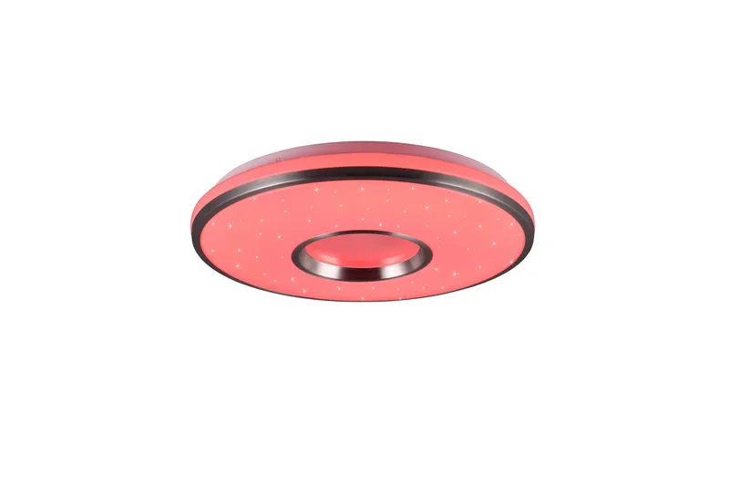 Trio Lighting Realta LED Loftlampe 39 cm Børstet Aluminium RGBW - Belysning - Lamper & indendørsbelysning - Loftlampe - Plafond