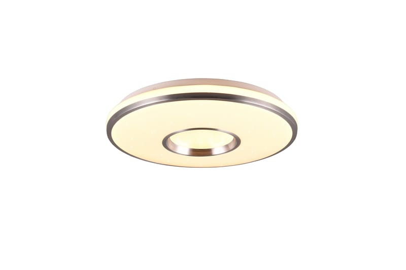 Trio Lighting Realta LED Loftlampe 39 cm Børstet Aluminium RGBW - Belysning - Lamper & indendørsbelysning - Loftlampe - Plafond