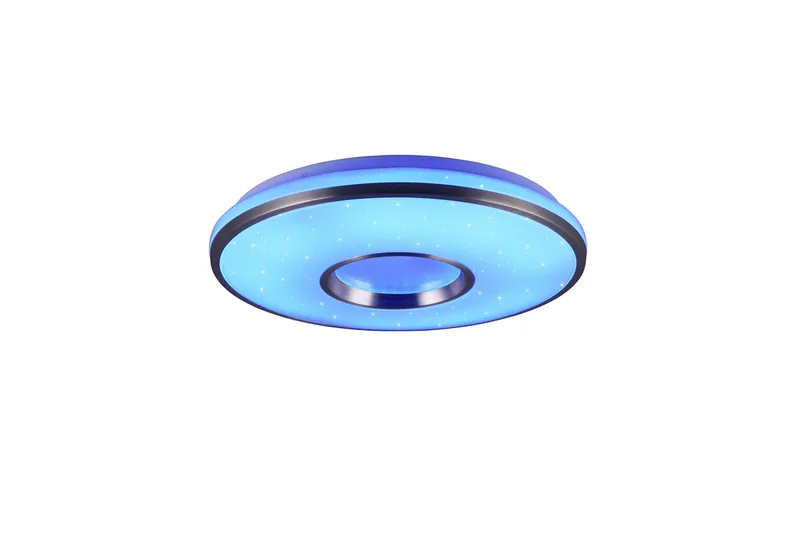 Trio Lighting Realta LED Loftlampe 39 cm Børstet Aluminium RGBW - Belysning - Lamper & indendørsbelysning - Loftlampe - Plafond