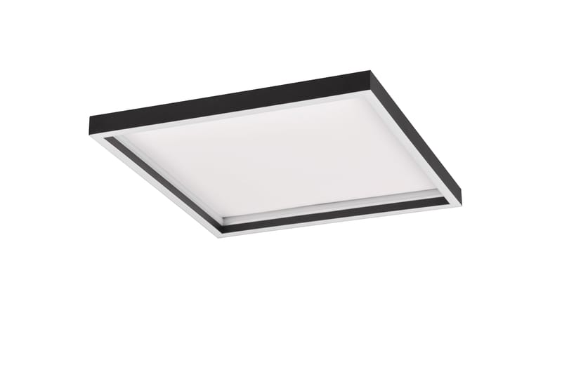 Trio Lighting Rotonda LED Loftlampe Firkantet Matsort - Belysning - Lamper & indendørsbelysning - Loftlampe - Plafond