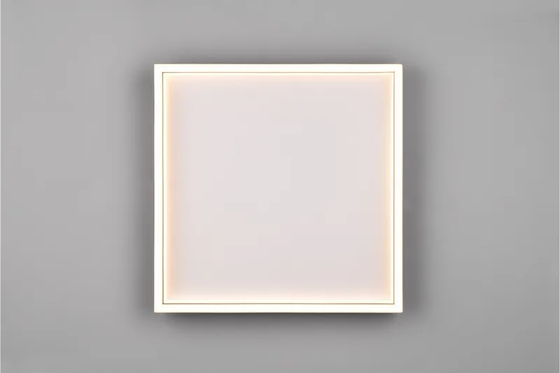 Trio Lighting Rotonda LED Loftlampe Firkantet Matsort - Belysning - Lamper & indendørsbelysning - Loftlampe - Plafond