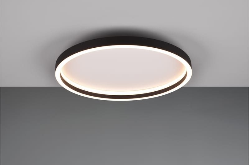 Trio Lighting Rotonda LED Loftlampe Rund Matsort - Belysning - Lamper & indendørsbelysning - Loftlampe - Plafond
