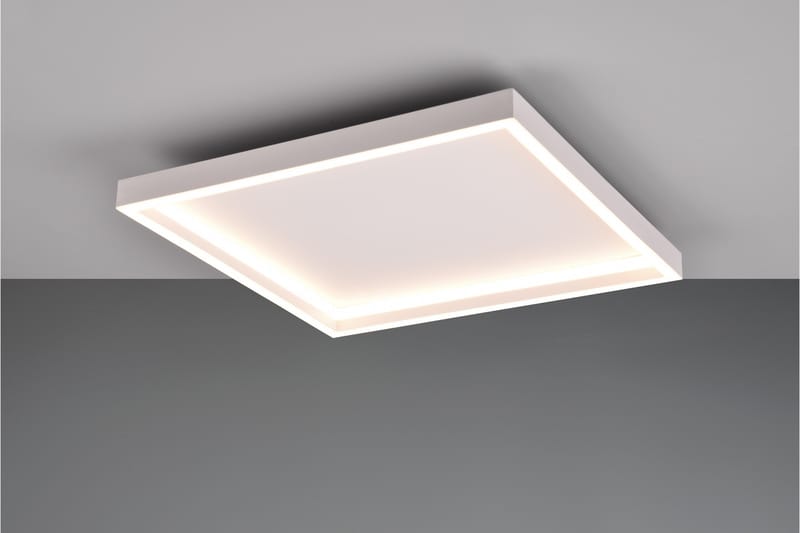 Trio Lighting Rotonda LED Taklampe Kvadratisk Matt Hvit - Belysning - Lamper & indendørsbelysning - Loftlampe - Plafond