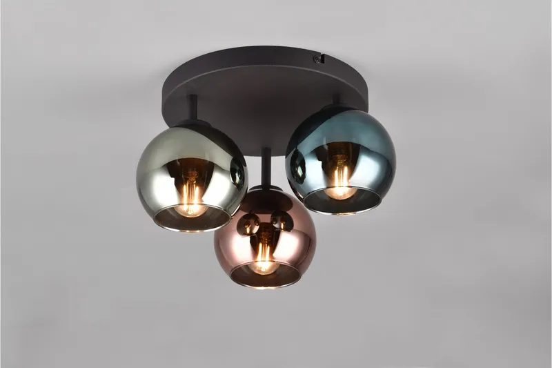 Trio Lighting Sheldon Taklampe 3L E14 Flerfarget - Belysning - Lamper & indendørsbelysning - Loftlampe - Plafond