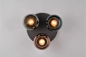 Trio Lighting Sheldon Taklampe 3L E14 Flerfarget - Belysning - Lamper & indendørsbelysning - Loftlampe - Plafond