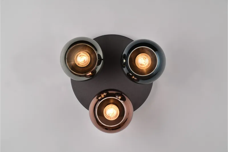 Trio Lighting Sheldon Taklampe 3L E14 Flerfarget - Belysning - Lamper & indendørsbelysning - Loftlampe - Plafond