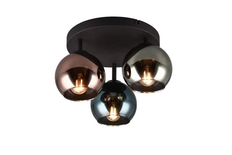 Trio Lighting Sheldon Taklampe 3L E14 Flerfarget - Belysning - Lamper & indendørsbelysning - Loftlampe - Plafond