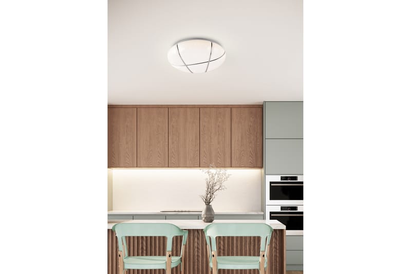 Trio Lighting Tibor LED Taklampe 28 cm Hvit 4000K - Belysning - Lamper & indendørsbelysning - Loftlampe - Plafond
