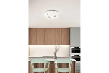 Trio Lighting Tibor LED Taklampe 28 cm Hvit 4000K - Belysning - Lamper & indendørsbelysning - Loftlampe - Plafond