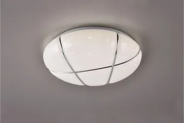 Trio Lighting Tibor LED Taklampe 28 cm Hvit 4000K - Belysning - Lamper & indendørsbelysning - Loftlampe - Plafond