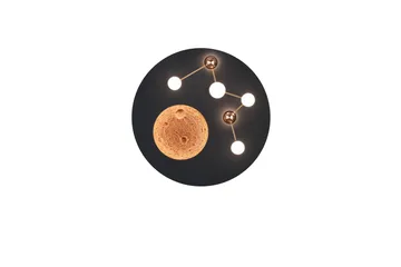 Trio Lighting Zodiac LED Loftlampe Matsort - Belysning - Lamper & indendørsbelysning - Loftlampe - Plafond
