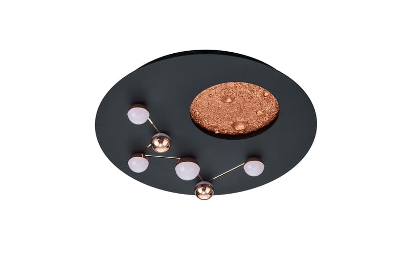 Trio Lighting Zodiac LED Loftlampe Matsort - Belysning - Lamper & indendørsbelysning - Loftlampe - Plafond