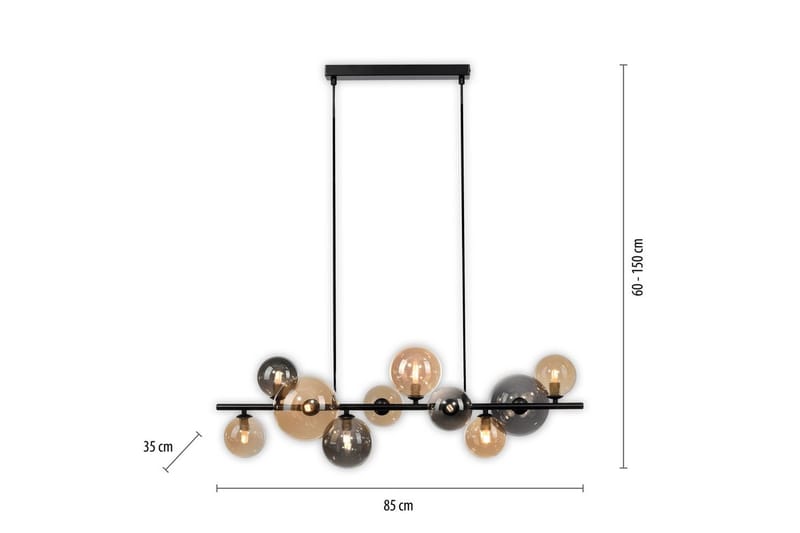 Popsicle Paul Neuhaus Loftslampe - Belysning - Lamper & indendørsbelysning - Loftlampe - Pendellamper & hængelamper