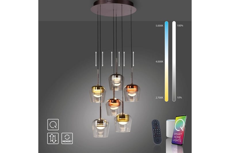 Q-Kon Paul Neuhaus Loftslampe - Belysning - Lamper & indendørsbelysning - Loftlampe - Pendellamper & hængelamper