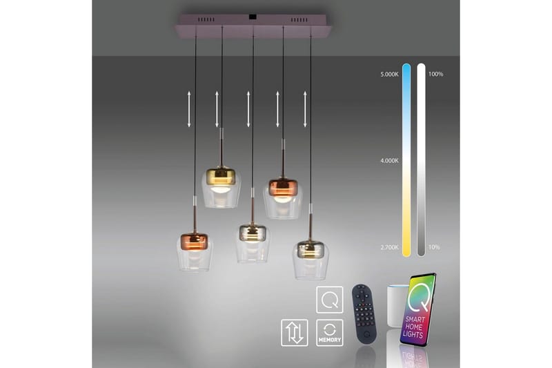 Q-Kon Paul Neuhaus Loftslampe - Belysning - Lamper & indendørsbelysning - Loftlampe - Pendellamper & hængelamper