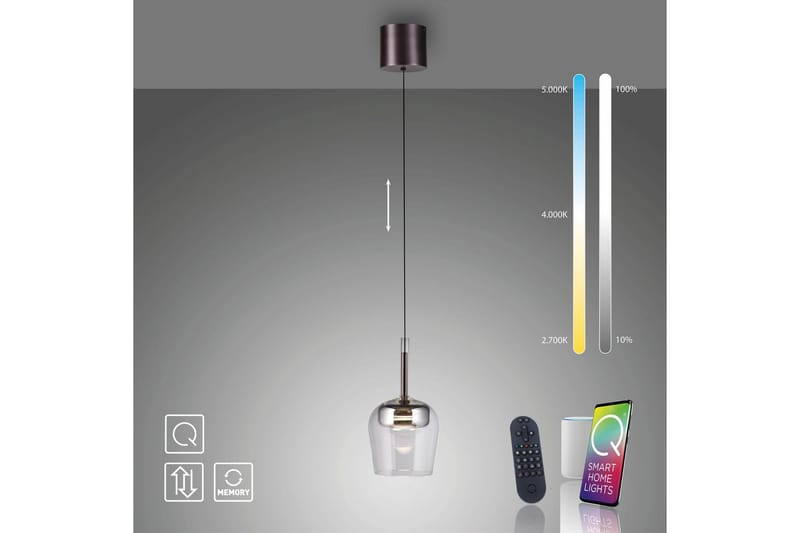 Q-Kon Paul Neuhaus Loftslampe - Belysning - Lamper & indendørsbelysning - Loftlampe - Pendellamper & hængelamper