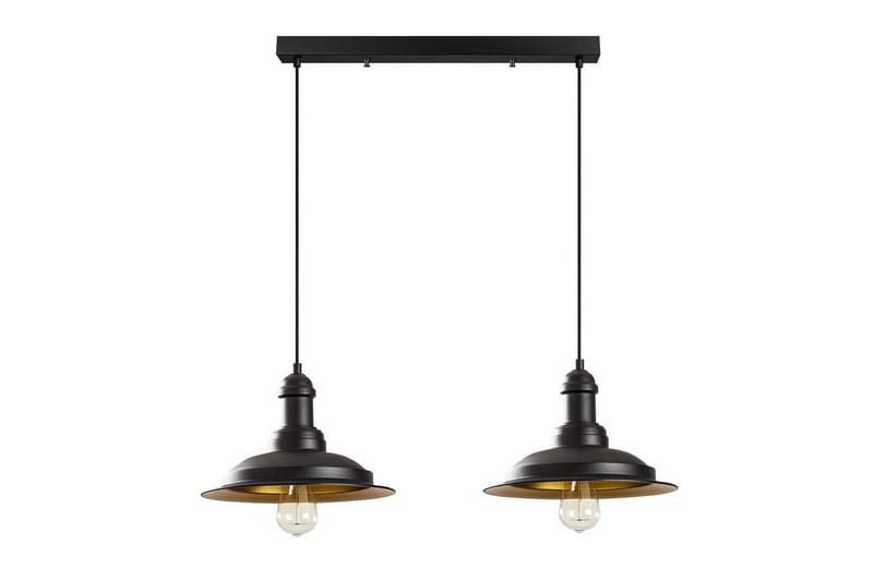 Loftlampe Rathour Cobalt Sort / Rany - Guld/Sort - Belysning - Lamper & indendørsbelysning - Soveværelse lampe