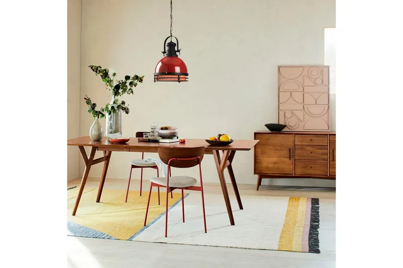 Loftlampe Rathour Echo Rød / Sort - Rød/Sort - Belysning - Lamper & indendørsbelysning - Køkkenlampe - Loftlampe køkken