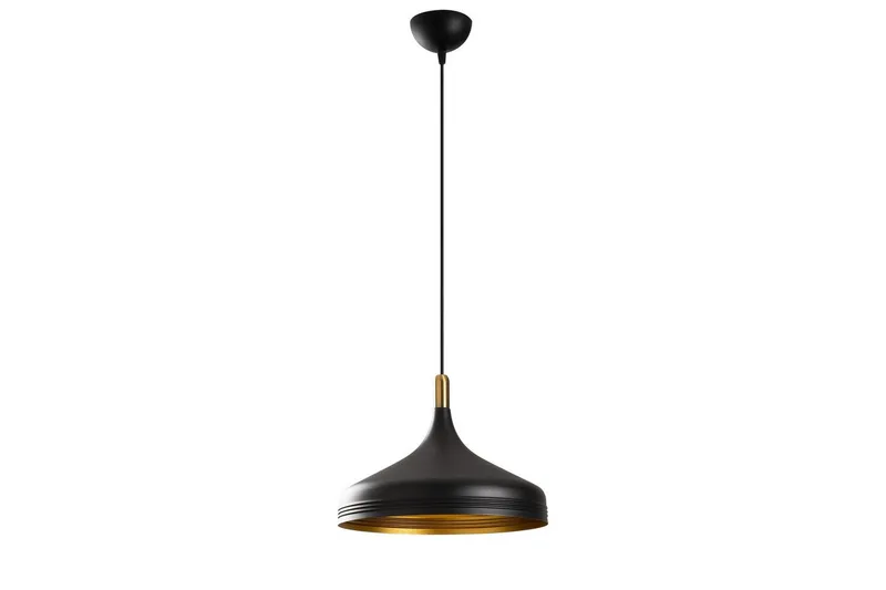 Loftlampe Rathour Hexaia Sort / Rany / Antik, Guld/Kobber/Sort