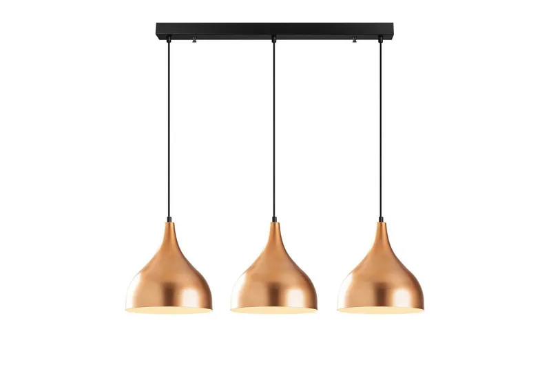 Loftlampe Rathour Ignite Kobber / Sort, Kobber/Sort