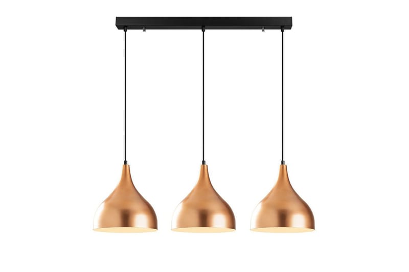 Loftlampe Rathour Ignite Kobber / Sort, Kobber/Sort