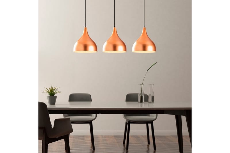 Loftlampe Rathour Ignite Kobber / Sort - Kobber/Sort - Belysning - Lamper & indendørsbelysning - Soveværelse lampe
