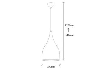 Loftlampe Rathour Quanta Sort / Rany - Guld/Sort - Belysning - Lamper & indendørsbelysning - Vindueslampe - Vindueslampe hængende