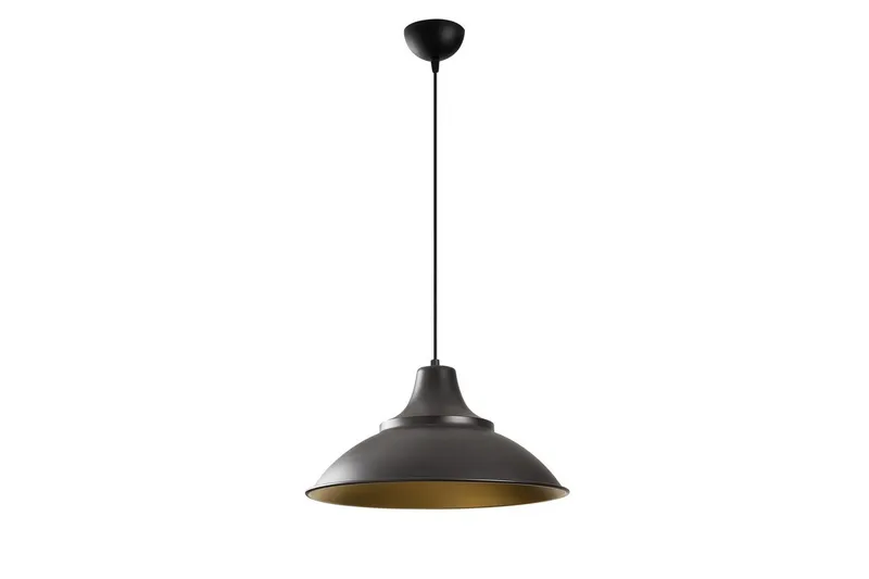 Loftlampe Rathour Stratum Sort / Rany, Guld/Sort