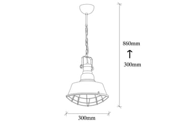Loftlampe Rathour Titanium Sort / Rany - Guld/Sort - Belysning - Lamper & indendørsbelysning - Vindueslampe - Vindueslampe hængende