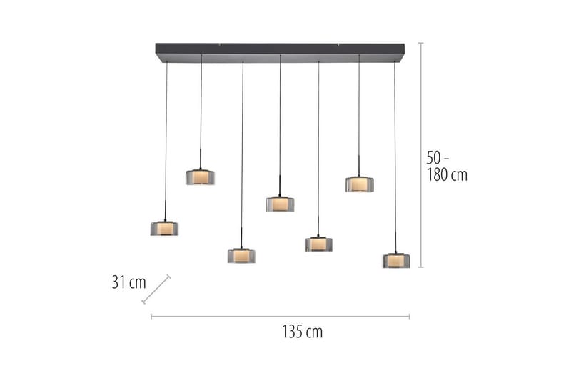 Rich Paul Neuhaus Loftslampe - Belysning - Lamper & indendørsbelysning - Loftlampe - Pendellamper & hængelamper