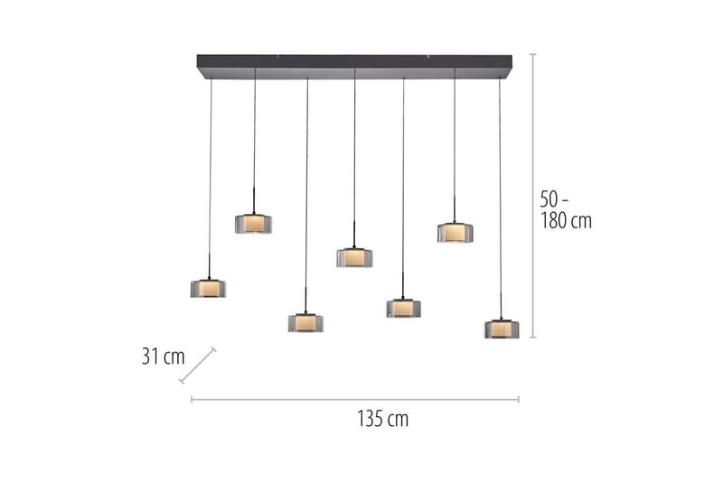 Rich Paul Neuhaus Loftslampe - Belysning - Lamper & indendørsbelysning - Loftlampe - Pendellamper & hængelamper