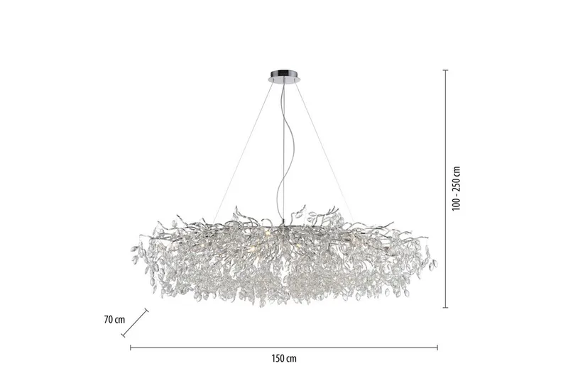 Ricicle Paul Neuhaus Crown - Belysning - Lamper & indendørsbelysning - Loftlampe - Lysekroner