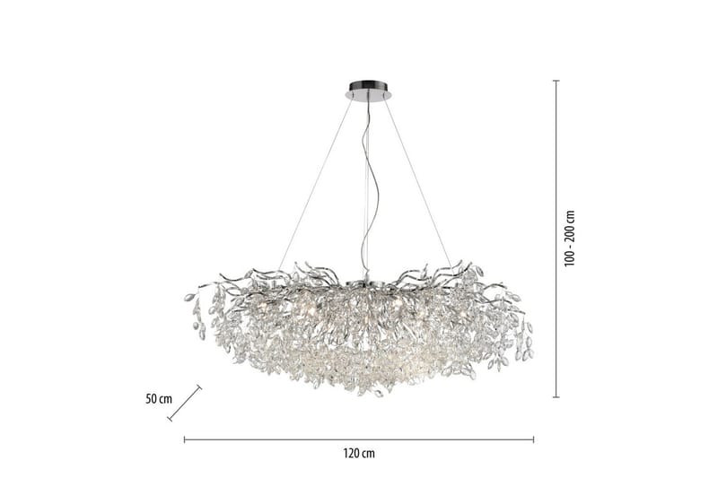 Ricicle Paul Neuhaus Crown - Belysning - Lamper & indendørsbelysning - Loftlampe - Lysekroner