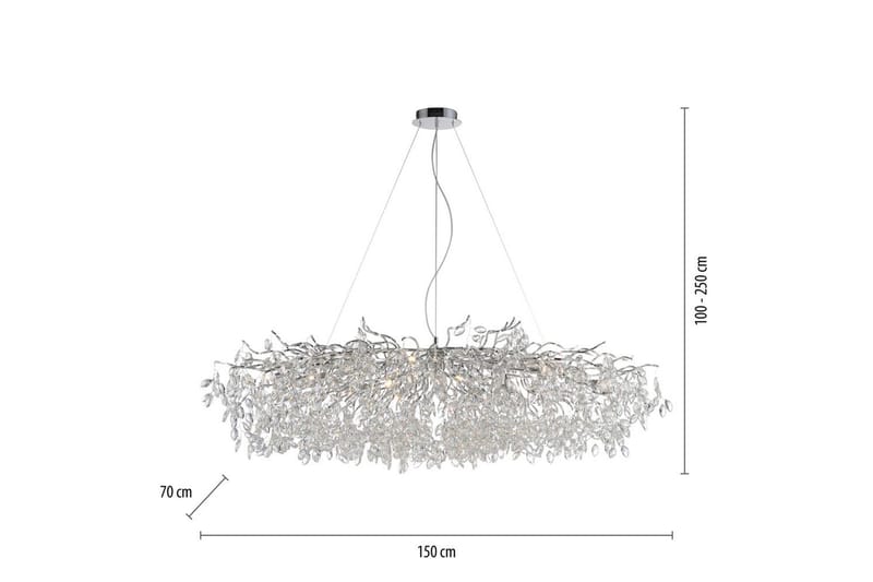 Ricicle Paul Neuhaus Crown - Belysning - Lamper & indendørsbelysning - Loftlampe - Lysekroner