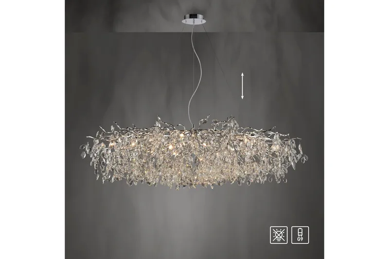 Ricicle Paul Neuhaus Crown - Belysning - Lamper & indendørsbelysning - Loftlampe - Lysekroner