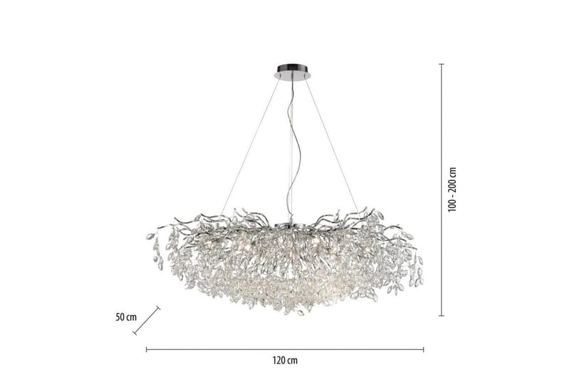 Ricicle Paul Neuhaus Crown - Belysning - Lamper & indendørsbelysning - Loftlampe - Lysekroner