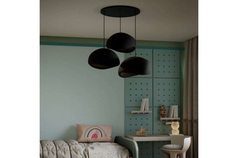 Selun Pendellampe - Sort - Belysning - Lamper & indendørsbelysning - Loftlampe - Pendellamper & hængelamper